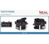 30076100BN REAL Bobina d'accensione per AUDI,SEAT,SKODA,VW