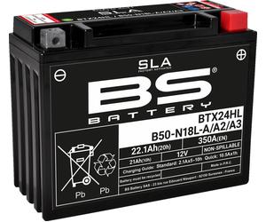 300770 BATTERY BTX24HL/B50N18LA/A2/A3 SLA SKI-DOO SAFARI 500 RALLY E 1994