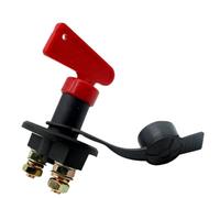 300A 12V 24VRed 2Key Cut Off Batteria Principale Kill Switch Veicolo Auto Modifica Isolatore Sezionatore Camion Barca Auto Car Power(2 hole M8)