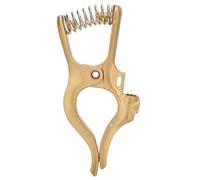 300A Brass Ground Morsetto con protezione - Layer di ossidazione | Industrial Manual Hardware Tool for Welding/Electrical Work | Polished Exterior & Sturdy Build