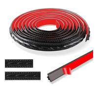 300cm Modanatura Adesiva Vintage Pattern 3d-Flessibile Bordo Adesivo Per Pareti Autoadesivo,Impermeabile Striscia Adesiva Muro Decorativa Per Specchio Ideale Per Porta, Armadio (2cm-Nero)