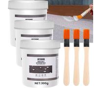 300g Sigillante Impermeabile Trasparente, Agente Impermeabile Invisibile, Colla Impermeabile Con Pennello, Invisible Waterproof Agent, Rivestimento Impermeabile Per Piastrelle Del Bagno (3 Pezzi)