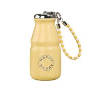 300ml / 10oz, Termos Caffè Mini, Bicchiere Termico (Caldo e Freddo), Antiscivolo e A Tenuta Stagna, Leggero e Portatile, Adatto A Svariate Situazioni(Yellow)