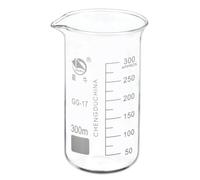 300ml Alto Forma Vetro Bicchiere,3.3 con Beccuccio per Cucina laboratorio