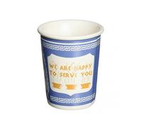 300ml Ceramic Cup We Are Happy To Serve You Coffee Cup for Kitchen Coffee Shop Restaurant