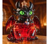 300ML Decanter Whisky Scultura Statua - Decanter Per Whisky A Forma Di Dinosauro Volante 3D, Bottiglia Di Vino Con Scultura In Vetro A Forma Di Drago, Statua Artistica Unica, Regalo(E)