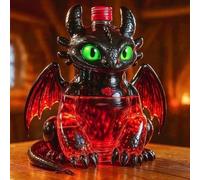 300ML Decanter Whisky Scultura Statua - Decanter Per Whisky A Forma Di Dinosauro Volante 3D, Bottiglia Di Vino Con Scultura In Vetro A Forma Di Drago, Statua Artistica Unica, Regalo(F)