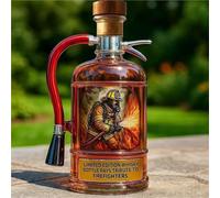 300ML Decanter Whisky Scultura Statua - Interessanti Statue Di Decanter Di Whisky In Vetro, Sculture Di Bottiglie Di Whisky A Forma Di Estintore, Distributore Di Liquori A Forma Di Estintore(#5)