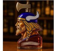 300ML Decanter Whisky Scultura Statua - Sculture Di Decanter Per Whisky Con Personaggi 3D, Ornamenti Per Bottiglie Di Vino In Vetro, Caraffa Per Vino Vuota A Prova Di Perdite(H)