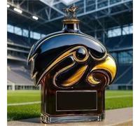 300ML Decanter Whisky Scultura Statua - Sculture Di Decanter Per Whisky In Vetro A Forma Di Occhio Di Falco In 3D, Divertenti Statue Di Bottiglie Di Vino Vuote A Forma Di Aquila, Ornamenti(#3)