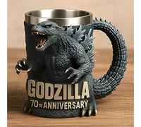 300ML Mug Divertenti - 3D Tazze Colazione, Tazza Con Dinosauro 3D, Boccale Da Birra In Acciaio Inossidabile Con Resina, Tazza Da Caffè Monster Legends, Tazza Da Acqua Fun Monster King(C)