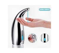 300ml Touchless Automatic Soap Dispenser for Bathroom or Kitchen, Hands-Free Sensor Pump for Liquid Soap, Lotion, Gel or Shampoo