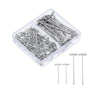 300Pc 51MM e 38MM Parrucca T-Pins Parrucca in metallo semplice T-Pins Set