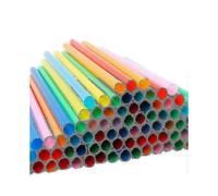 300pcs 10.3in Jumbo Straws Smoothie Straws Straws Extra Wide Extra Long Assorted Bright Colors
