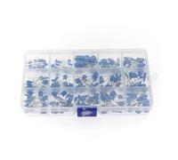 300Pcs 15Value 1KV 2KV 3KV Blue Capacitors Assortment Assorted Kit Box ICXLPMC