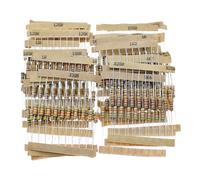300pcs 30 Value x 10pcs 1ohm-3-M 1/2W Carbon Film Resistor kit set resistance pack MQXFCZUX