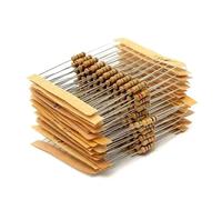 300pcs 30value Rang 1ohm-3M ohm 1/2W Carbon Film Metal Resistors Assortment Kit Set 30 Values Resistor NWPNLXEA