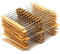 300pcs 30value Rang 1ohm-3M Ohm 1/2W kit di assortimento di resistori metallici a pellicola di carbonio Set 30 valori resistore resistore Accessori specializzati