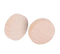 300PCS Disco in legno di faggio non finito in legno di faggio Accessorio per chip per decorazioni fai-da-te Arti e mestieri intagliato a mano(2cm)