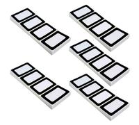 300PCS Etichette Adesive Per Nome Con Bordo Nero 89x57mm Per Asilo Scuola