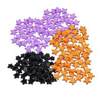 300pcs Halloween Colore Stella Acrilico Perline per Gioielli Fatti A Mano Collana e Accessori Perline Materiali Acrilico Stella Bead