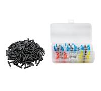 300pcs Heat Shrink Butt Connectors Kit Electrical Wire Terminals Assortment