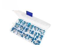 300PCS High Voltage Ceramic Capacitor 1KV 2KV 3KV 15values 1nF 2.2nF 10nF 22nF 0.47nF 102 222 472 103 223 152 332 Capacitors Kit Capacitance Meters