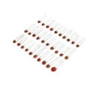 300pcs/lot Ceramic Capacitor Set of capacitors 2pF-01uF 30 Values*10pcs capacitor kit 3pF 5pF 10pF 15pF 22pF 30pF 33pF 47pF 68pF ZDVHOMCB