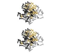 300Pcs Metal Guitar Pick Guard Screws Assorted Color for Electric Bass