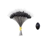 300Pcs Space Bean Silicone Pesca Bobbers Tappi Ovali/Cilindro Forma Float Stop Tappi Accessori Da Pesca Facile da Noi Morbido Float Sinkers Ferma Linea Holder Gear Accessorio