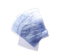 Supvox 300pcs sacchetti termoretraibili trasparenti sacchetti termoretraibili in pvc per saponi bombe da bagno e mestieri fai da te