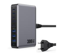 300W Caricatore USB C Multiplo GaN Ⅳ 8 Port 100W PD Caricabatterie PPS QC