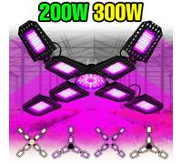 300W LED E27/E26 Coltiva La Luce Spettro Completo Serra Pianta Coltura Idroponica Lampada Per Interni Verdura Fiore Seme Growbox