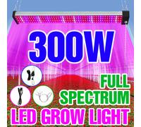 300W LED Plant Grow Light Full Spectrum Quantum Board Indoor Flower Seed Hydroponic serra lampada per la crescita della coltivazione di ortaggi