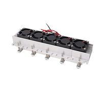 300W Semiconductor Refrigeration Cooling Module | Aluminum Alloy Thermoelectric Cooler for Small Spaces/Pet Houses/DIY Projects | Plug and Play System with ABS Housing