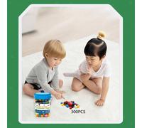 300x Cubi Centimetrici 10 Colori Giocattoli Di Smistamento Per La