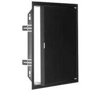300x300mm Sportello Ispezione in Metallo - Porta di Accesso - Porte Contatori - Acciaio Zincato Antracite
