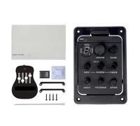 301 Chitarra Acustica Preamplificatore Pickup Doppio Modello Chitarra Preamp Tuner Piezo Pickup Equalizzatori Chitarra Piezo Pick Sintonizzatore Chitarra