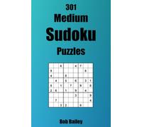 301 Medium Sudoku Puzzles: Pocket-sized 5 x 8 format