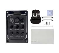 301 Pickup 4 Bande Chitarra Acustica con Accordatore Doppio Modello Preamplificatore Piezo Accessori Equalizzatori Piezo Pick