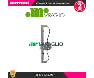 301065 Alzacristallo posteriore destro (MARCA MIRAGLIO)..