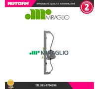 301066 Alzacristallo posteriore sinistro (MARCA MIRAGLIO)..
