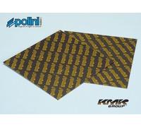 3012 Set 2 lastre lamelle in fibra di carbonio polini mm.110x110 sp.0,25