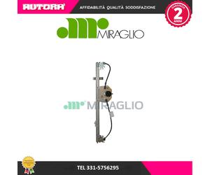301229 Alzacristallo sinistro (MARCA MIRAGLIO)..