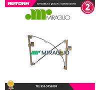 301309 Alzacristallo anteriore sinistro (MARCA MIRAGLIO)..