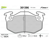 301396 VALEO Kit pastiglie freno, Freno a disco per CITROËN,CITROËN (DF-PSA),PEU