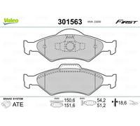 301563 VALEO Kit pastiglie freno, Freno a disco per FORD,FORD AUSTRALIA,MAZDA