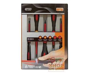 30173 BAHCO ART. BE-9881S SERIE CACCIAVITE 1000W PER ELETTRICISTI PZ. 5
