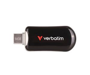 30224 Verbatim 30224 unità flash USB 64 GB USB tipo-C 3.2 Gen 1 (3.1 Gen 1) Nero