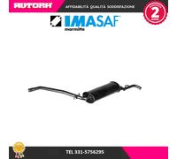 302807 Silenziatore posteriore per Seat Terra (MARCA IMASAF)..S69